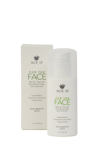 Aloe Up For The Face Daily Facial Moisturizer SPF 25 - 50ml