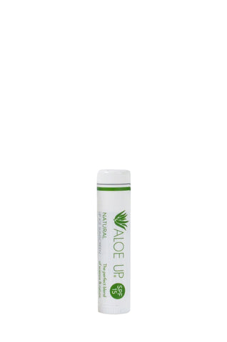 Aloe Up Lip Balm SPF15 Natural, Aloe Up Sun & Skin Care, New Zealand