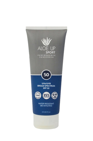 Aloe Up Sport Sunscreen Lotion SPF50, 177ml , Aloe Up Sun & Skin Care, Dunedin New Zealand
