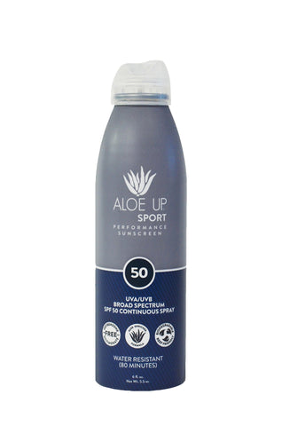 Aloe Up Sport Sunscreen Spray, 177ml, Aloe Up Sun & Skin Care, Dunedin New Zealand