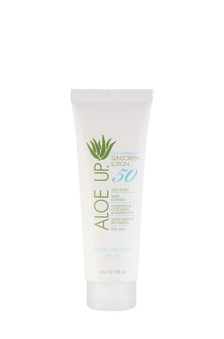 Aloe Up Sunscreen Lotion SPF 50 - 118ml expiry  6/24